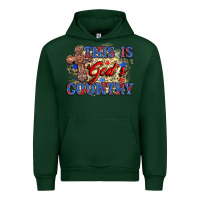 Forest Green this is god's country Urban Hoodie - Zillion Design Studio