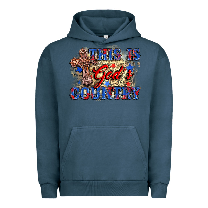 This Is God's Country Urban Hoodie by Zillion Design Studio | Teevron