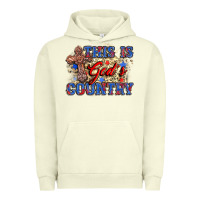 Pigment Pistachio this is god's country Urban Hoodie - Zillion Design Studio