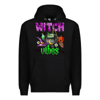 Black witch vibes Premium Hoodie - Zillion Design Studio