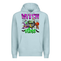 Blue Mist witch vibes Premium Hoodie - Zillion Design Studio