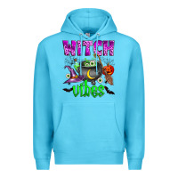 Ocean Blue witch vibes Premium Hoodie - Zillion Design Studio