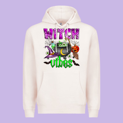 Witch Vibes Premium Hoodie Designed By Zillion Design Studio