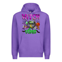 Purple witch vibes Premium Hoodie - Zillion Design Studio