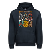 Navy kinda busy being a dog mom Urban Hoodie - texasbilliewilder