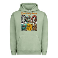 Kinda Busy Being A Dog Mom Urban Hoodie | Teevron