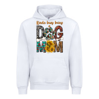 White kinda busy being a dog mom Urban Hoodie - texasbilliewilder