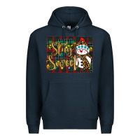 Navy christmas stay sweet Premium Hoodie - RanaPortraitStore