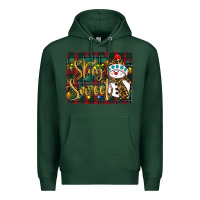 Sports Green christmas stay sweet Premium Hoodie - RanaPortraitStore