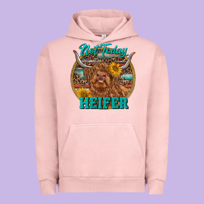 Highland Heifer Western Urban Hoodie Designed By Ranaportraitstore