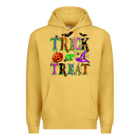 Antique Gold trick or treat Premium Hoodie - Zillion Design Studio