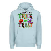 Blue Mist trick or treat Premium Hoodie - Zillion Design Studio