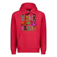 Cardinal trick or treat Premium Hoodie - Zillion Design Studio