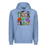 Colony Blue trick or treat Premium Hoodie - Zillion Design Studio