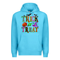 Ocean Blue trick or treat Premium Hoodie - Zillion Design Studio
