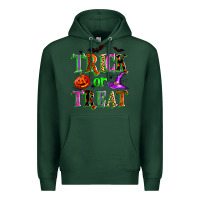 Sports Green trick or treat Premium Hoodie - Zillion Design Studio