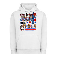 Pigment Lunar Rock she loves jesus and america too Urban Hoodie - Zillion Design Studio