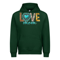 Forest Green love mom western Urban Hoodie - texasbilliewilder