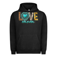 Pigment Black love mom western Urban Hoodie - texasbilliewilder