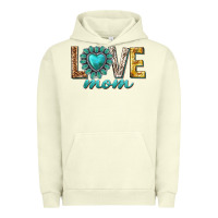 Pigment Pistachio love mom western Urban Hoodie - texasbilliewilder