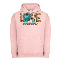 Pigment Salmon love mom western Urban Hoodie - texasbilliewilder