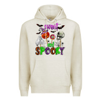 Oatmeal Heather sweet and spooky Premium Hoodie - Zillion Design Studio