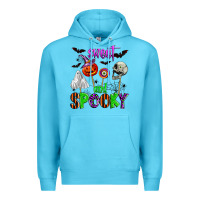 Ocean Blue sweet and spooky Premium Hoodie - Zillion Design Studio