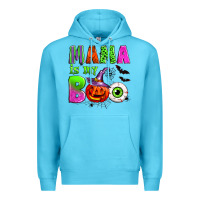 Ocean Blue mama is my boo Premium Hoodie - Zillion Design Studio