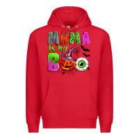 Red mama is my boo Premium Hoodie - Zillion Design Studio