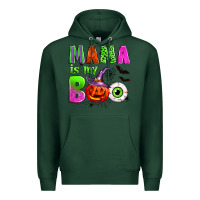 Sports Green mama is my boo Premium Hoodie - Zillion Design Studio