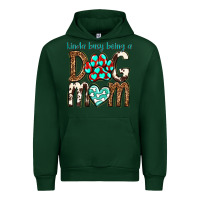 Forest Green kinda busy being a dog mom Urban Hoodie - texasbilliewilder