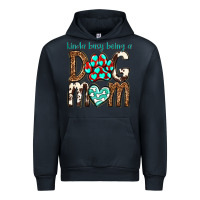 Navy kinda busy being a dog mom Urban Hoodie - texasbilliewilder