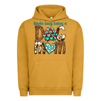 Pigment Peanut Butter kinda busy being a dog mom Urban Hoodie - texasbilliewilder