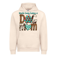 Sandshell kinda busy being a dog mom Urban Hoodie - texasbilliewilder