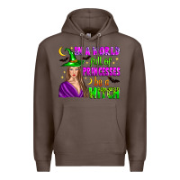 Coffee in a world full of princesses be a witch Premium Hoodie - Zillion Design Studio