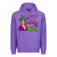 Purple in a world full of princesses be a witch Premium Hoodie - Zillion Design Studio