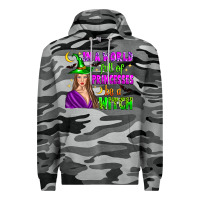 Slate Camo in a world full of princesses be a witch Premium Hoodie - Zillion Design Studio