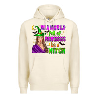 Tofu in a world full of princesses be a witch Premium Hoodie - Zillion Design Studio
