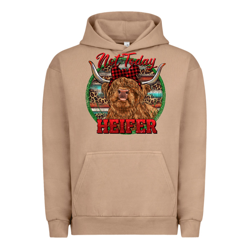 Highland Heifer Christmas Urban Hoodie by RanaPortraitStore | Teevron
