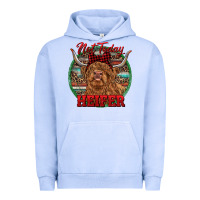 Pigment Grape Ice Highland Heifer Christmas Urban Hoodie - RanaPortraitStore
