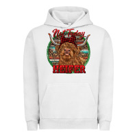 Pigment Lunar Rock Highland Heifer Christmas Urban Hoodie - RanaPortraitStore