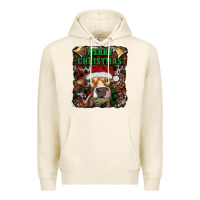Tofu merry christmas heifer with cowbells Premium Hoodie - RanaPortraitStore