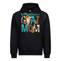 Black kinda busy being a goat mom Urban Hoodie - texasbilliewilder