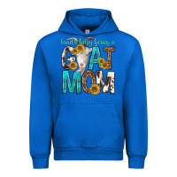 Cobalt kinda busy being a goat mom Urban Hoodie - texasbilliewilder