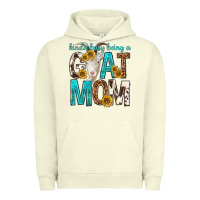 Pigment Pistachio kinda busy being a goat mom Urban Hoodie - texasbilliewilder