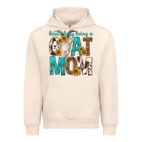 Sandshell kinda busy being a goat mom Urban Hoodie - texasbilliewilder