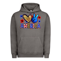 Pigment Tornado peace love america Urban Hoodie - Zillion Design Studio