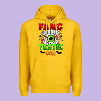 Fang Tastic Dude Premium Hoodie Designed By Zillion Design Studio