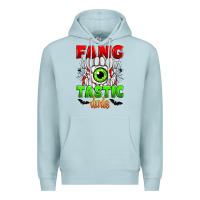 Blue Mist fang tastic dude Premium Hoodie - Zillion Design Studio