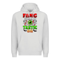 Dove Grey fang tastic dude Premium Hoodie - Zillion Design Studio